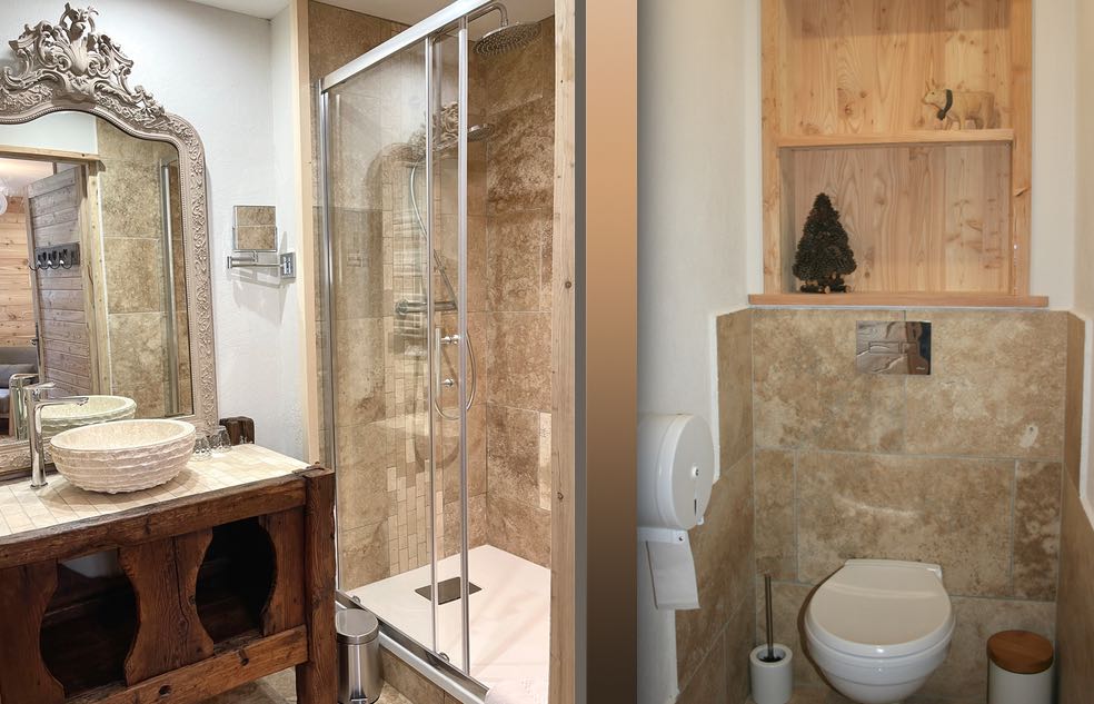  Salle de bain et wc séparé 