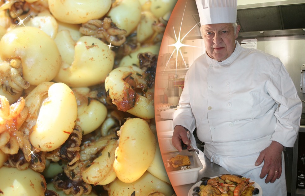  LA MARMITE DU PÊCHEUR ! Une signature du chef Jean-Joseph Bonnaffoux quatrième générations. 