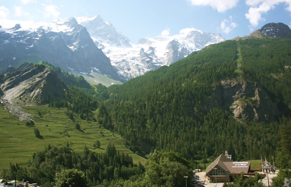  Hautes-Alpes, Haute Valées, Téléphérique des Glaciers de la meije. 